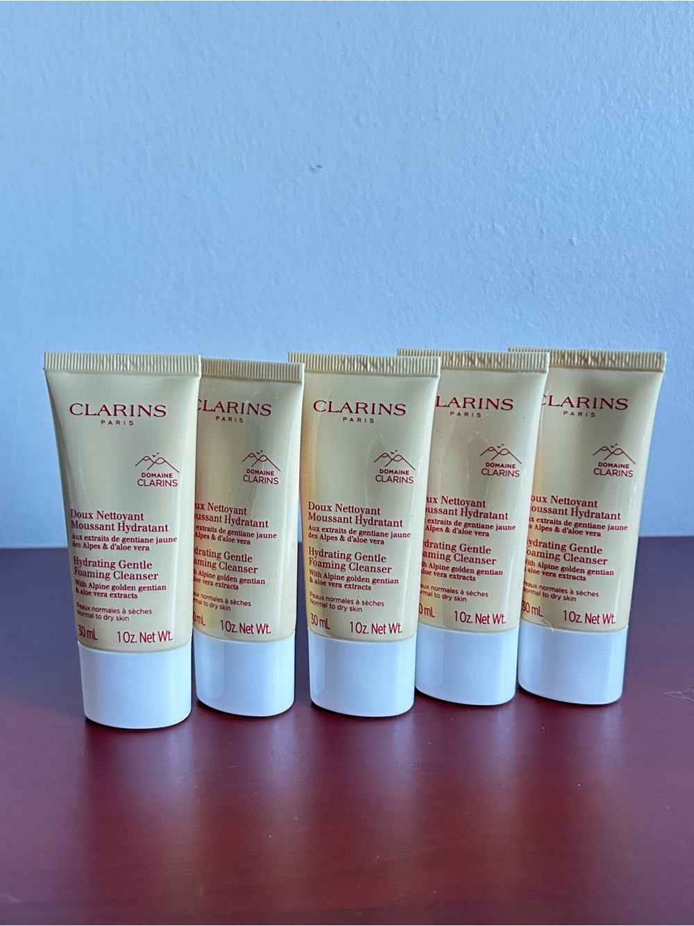 30mlx5 Clarins Hydrating Gentle Foaming Cleanser
